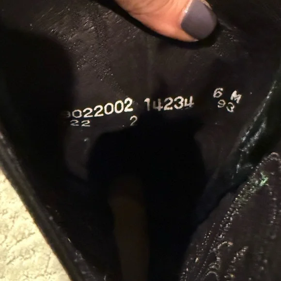 Dan Post  Vintage stitched pointy toe leather Western Cowboy Boots #14234 size 6 - Picture 5 of 6